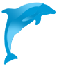 Porpoise blue for map